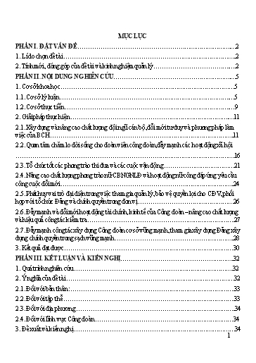 SKKN Một số giải pháp nhằm xây dựng công đoàn cơ sở vững mạnh tại Trường THPT Tân Kỳ